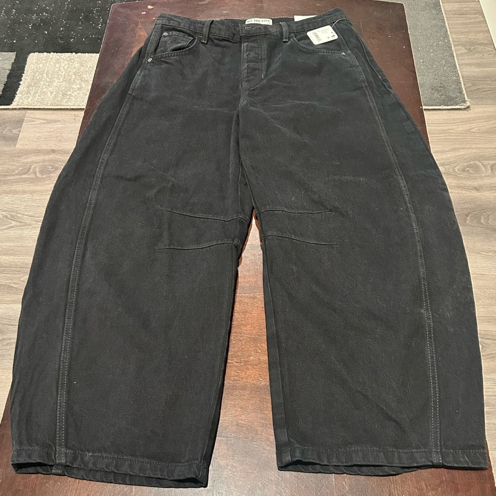 We The Free Black Flare & Wide Leg Jeans